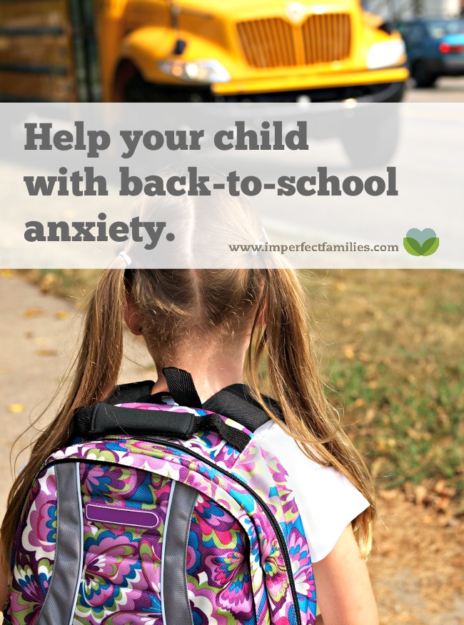 Is your child anxious about the first day of school? Or are they worried about going back to school? If so, use these tips to help them manage their anxiety. Includes a list of ways to prepare for the new school year.