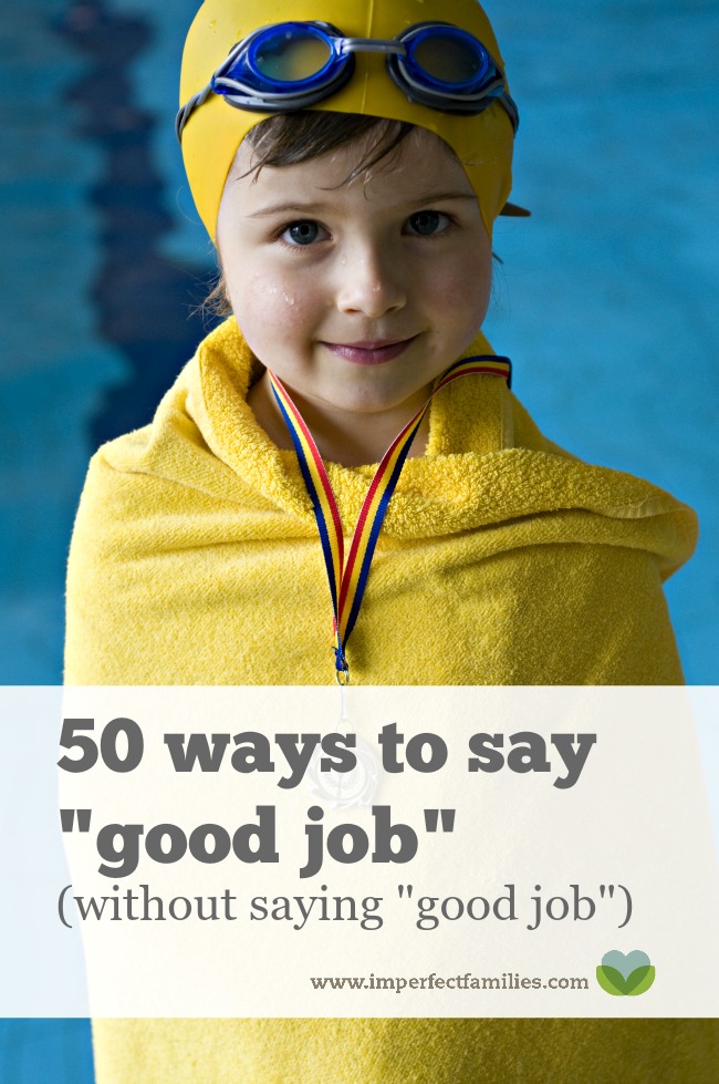 Learn how to encourage your kids without saying a generic "good job." Here are 50 ways to say "good job" without saying "good job" (plus a free printable!) 