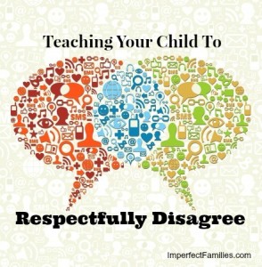 Tired of arguing with your child about everything? Teaching Your Child to Respectfully Disagree using these positive parenting tips!