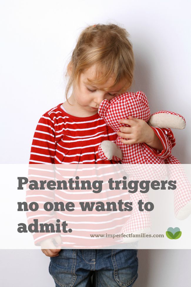 Keep your anger under control by looking at your parenting triggers. Here are a few common reasons parents get angry (but don't usually want to admit!)