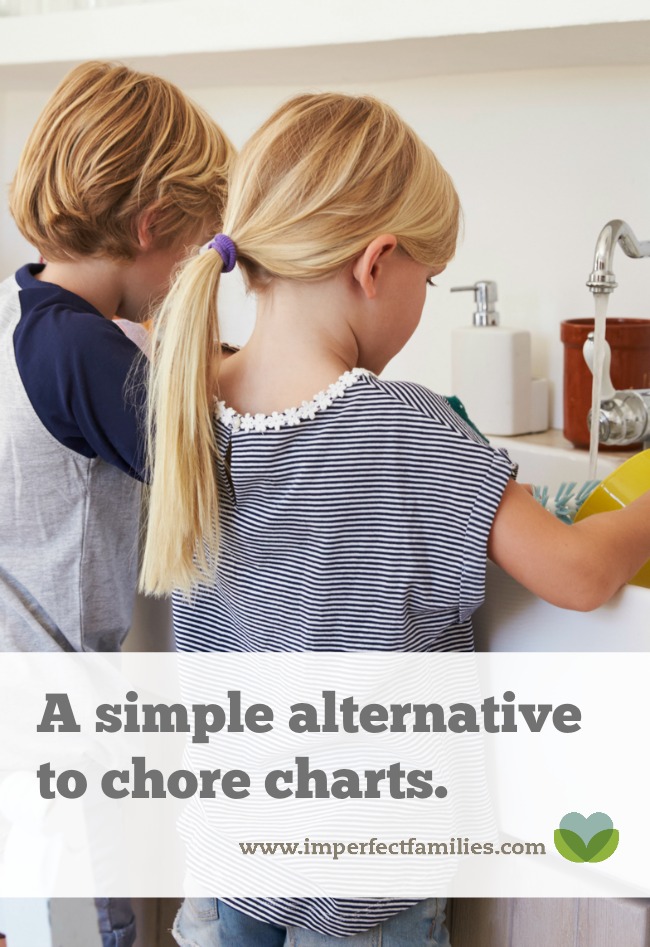 Tired of bribing, threatening, and demanding your kids help around the house? Try this chore chart alternative.