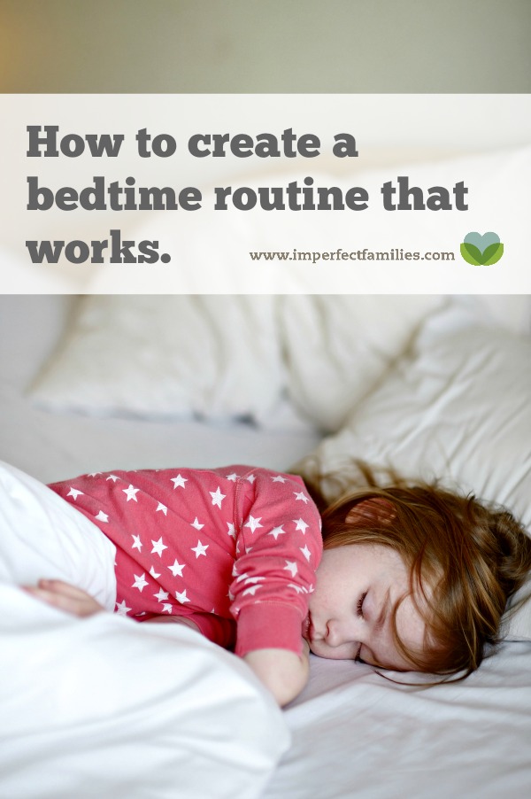 Tired of fighting with your kids at bed time? Does bed time take too long? Try these tips to make a bedtime routine that works.