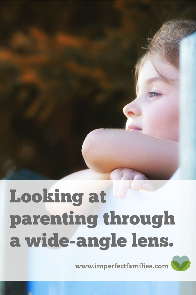 Are you frustrated with your kids' behavior. Tired of all the arguments? Maybe it's time to zoom out. To look at your parenting through a different lens.