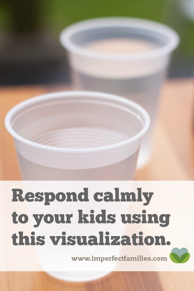 Respond calmly to your kids using this simple visualization!