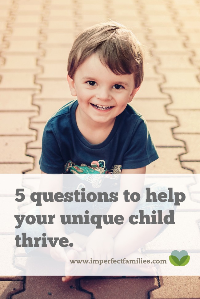 If you've ever wondered, "What am I doing wrong?" Become a student of your child using these 5 questions, and watch your child thrive!