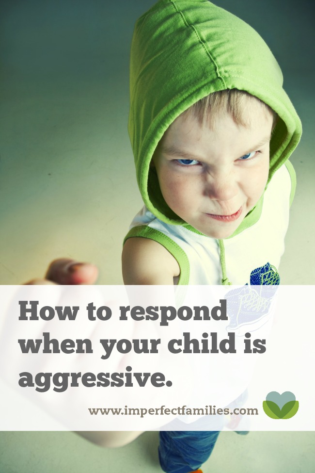 Using positive discipline to respond to aggressive kids