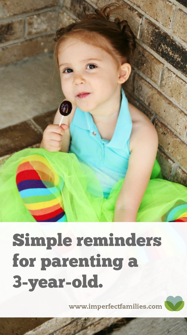 16 things your 3 year old wants you to know. Plus a free printable reminder!